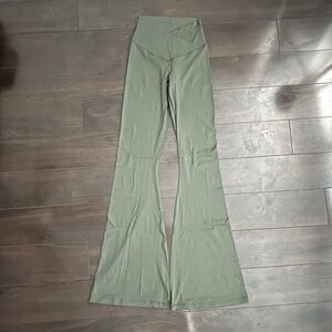 Aerie Sage Crossover Flare Pants